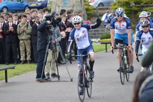 Jamie Hull cycling